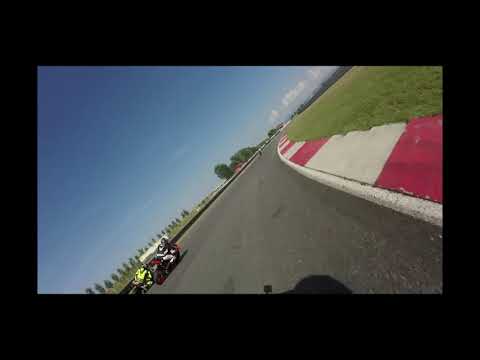 Yamaha r6 High Side durante il 3° Round del CRV 2018 - Tazio Nuvolari - Camma #81