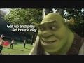 Shrek PSA Get Up And Play 2009