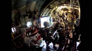 JOAX 2013 82ND AIRBORNE 1 BCT PERSONNEL AIRDROP in 1080 HIGH DEF