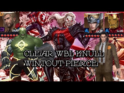 How to clear knull with 0% pierce | Best team for WBL knull | Sam Gaming Point