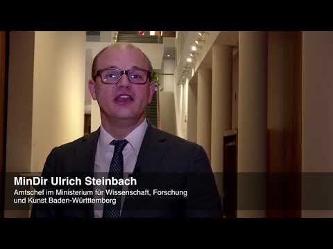 MinDir Ulrich Steinbach über den Innovationsstandort Baden Wuerttemberg 30 01 2019