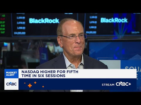 BlackRock CEO Larry Fink: I'm very bullish on the markets over the next 12 months