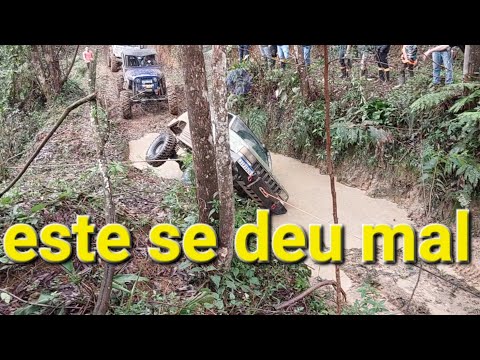 trilha de gaiola VS jepp 4x2 VS 4x4 em  lontras sc#@offroadadventure99