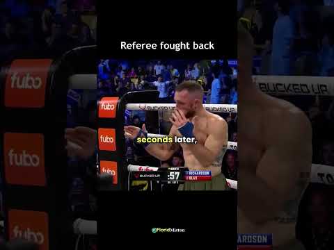 When Referee Fought Back 😬