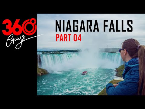 Walking Around Niagara Falls: 360° VR Video (Full HD)