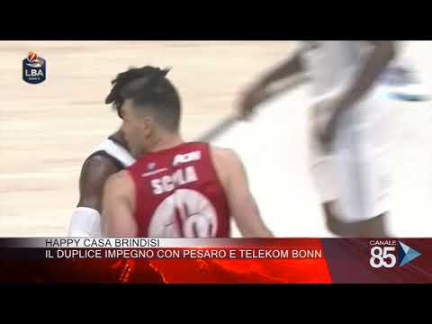 17 Ottobre 2019   Happy Casa Brindisi   duplice impegno con Pesaro e Telekom Bonn