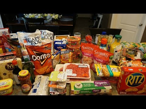 WALMART AND SAM'S CLUB GROCERY HAUL