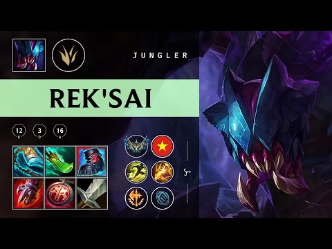 Rek'Sai Jungle vs Zac - VN Challenger Patch 25.24