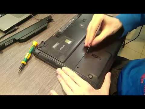 Замена USB и разборка Asus X55V