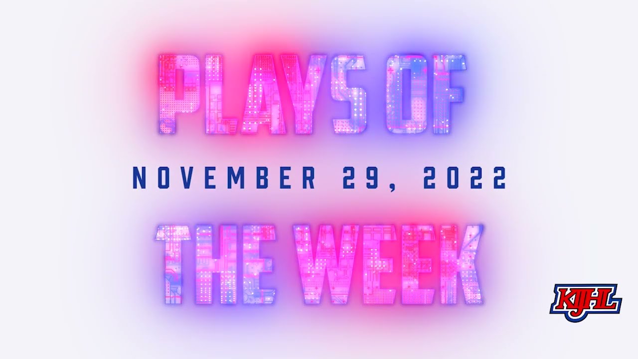 KIJHL Plays of the Week - November 29, 2022