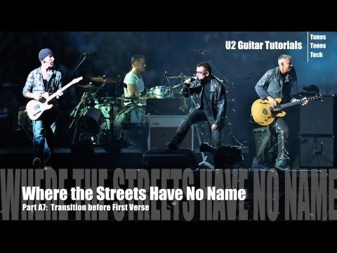 Part A7:  Where the Streets Have No Name (U2 Tutorial) - Transition before 1st Verse