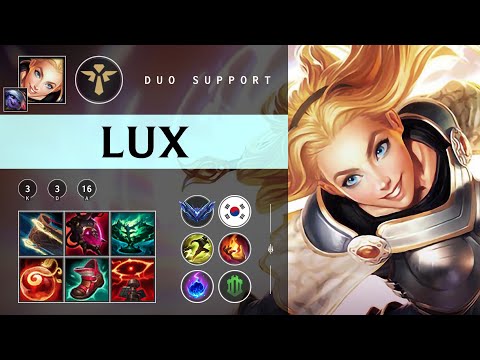 Lux Support vs Senna - KR Diamond Patch 25.23