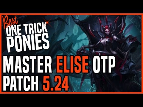 Patch 5.24 Elise Jungle OTP - Ranked Challenger KR