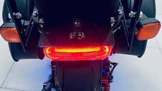 Electric Scooter with Harley Davidson Foot Pegs