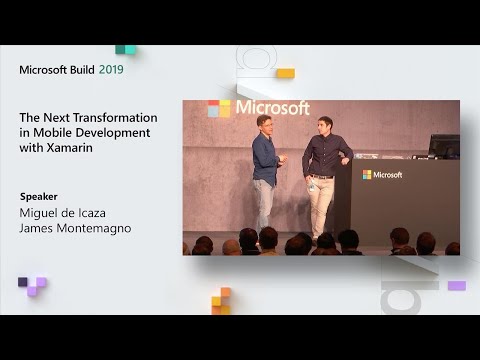 The Next Transformation in Mobile Development with Xamarin BRK3019
