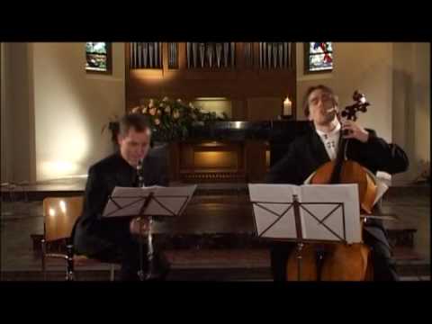 Paul Hindemith : R. Van Spaendonck (clarinet) - A. Debrus (cello) - Part 2