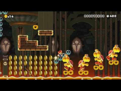 Skull Kandy Castle Don't Move by CholeWess 一SUPER MARIO MAKER一 No Commentary 1AQ
