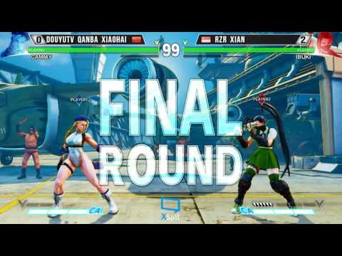 ZE Fighting Game Championships Grand Final RZR|Xian /Ibuki/ vs Xiaohai /Cammy/