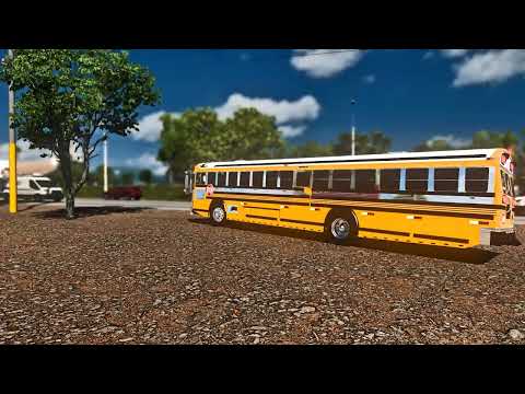 American Truck Simulator - Mapa Honduras - Bus Larga Espada Managua - Villa el Carmen