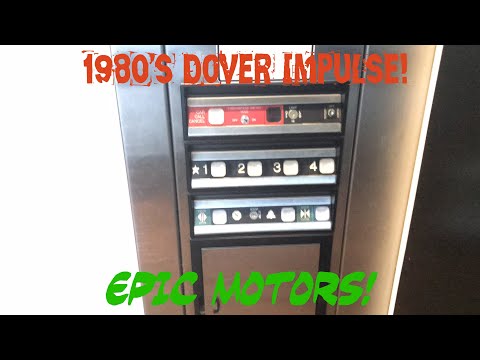 1986 Dover Impulse Hydraulic Glass elevators @ Holiday Inn Regency Hotel Bar Harbor, ME