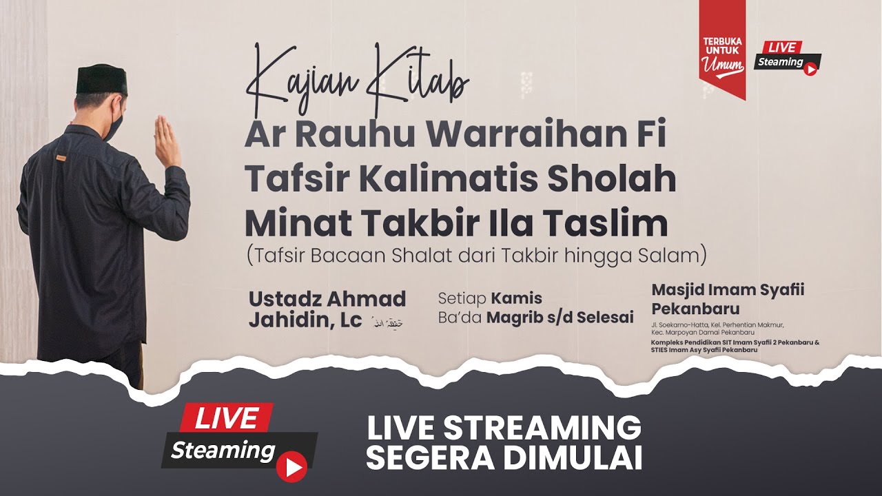 Kajian Islam Ilmiah - Ustadz Ahmad Jahidin