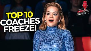 The MOST Unforgettable 4 Chair Turns on The Voice | Top 10