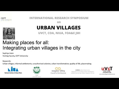 SI22242 Making places for all – Integrating urban villages in the City
