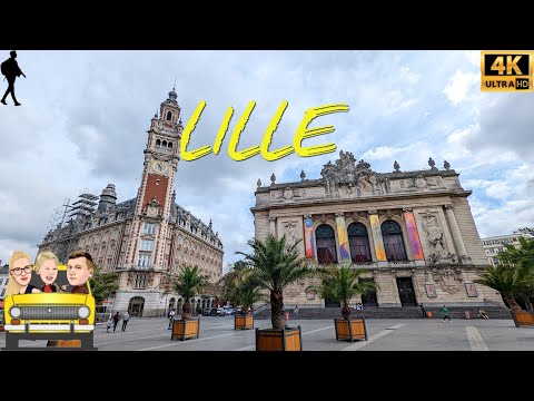 Lille 🇫🇷 France Walking Tour