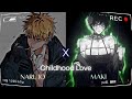 Childhood Love Naruto X Maki Naruto Texting Story Part 1