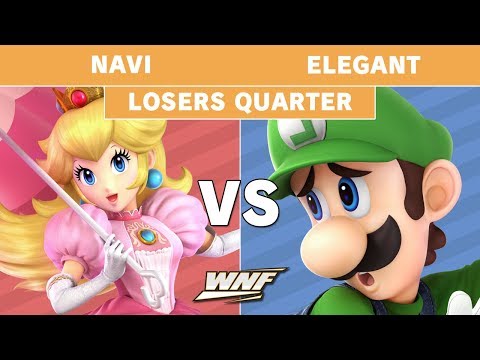 WNF 4.8 - Elegant (Luigi) Vs. KH | Navi (Peach) Losers Quarters - Smash Ultimate