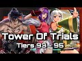 The King Of Fighters All Stars Tower Of Trials Tier 93 95 Boss Clear KOFAS