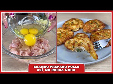 Cuando preparo pollo así, no queda nada.