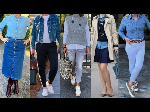 ATUENDOS y COMBINACIONES de MODA OTOÑO INVIERNO 2024/ 2025 para SEÑORAS de 50 60 70 80 AÑOS