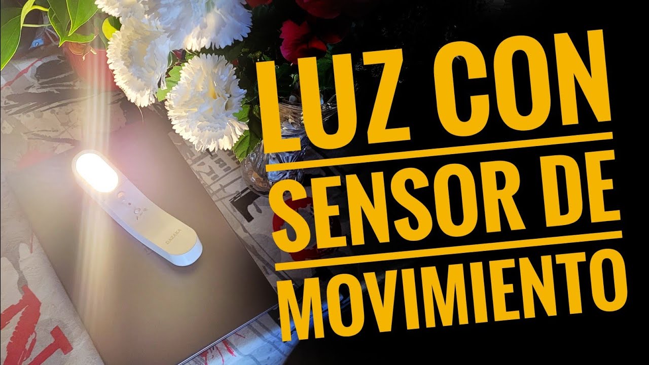 ✅ LA MEJOR LAMPARA CON SENSOR DE MOVIMIENTO PARA PERSONAS MAYORES Y NIÑOS