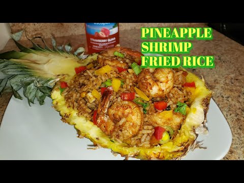 HOW TO MAKE THE BEST PINEAPPLE SHRIMP FRIED RICE |EASY FRIED RICE RECIPE