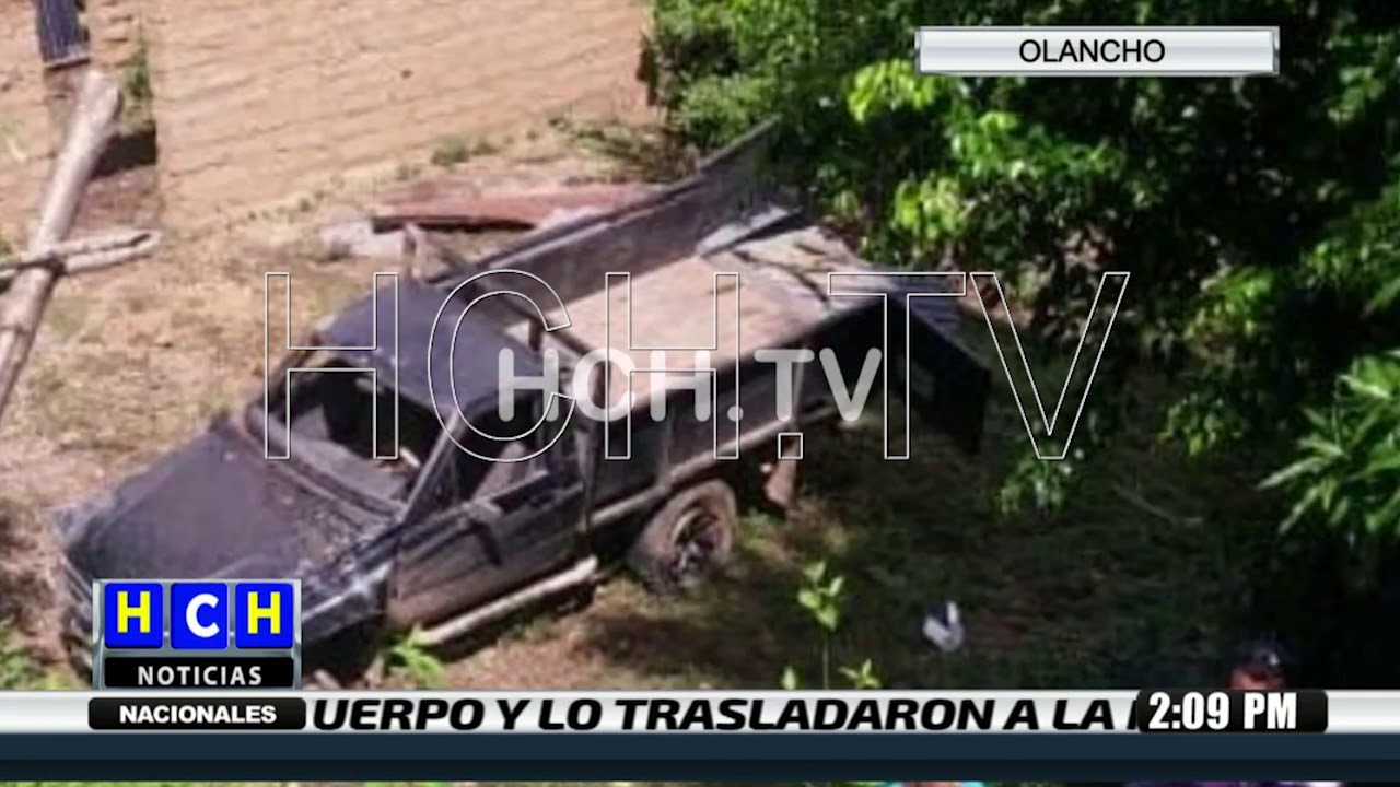 ¡Aparatoso accidente! deja una persona muerta en San Esteban, Olancho