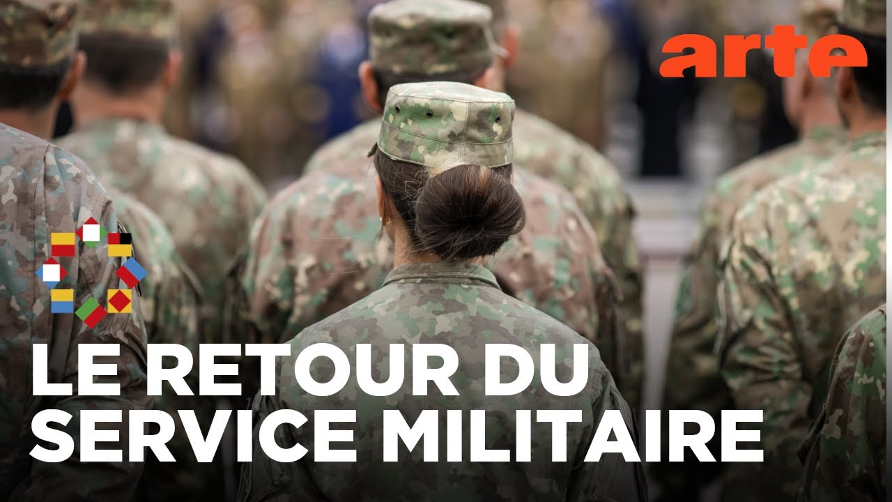 Faut-il réintroduire le service militaire ? | ARTE Europe l'Hebdo