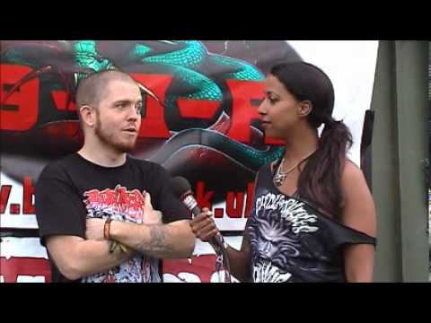 Jamey Jasta (Hatebreed) interview @Bloodstock 2012 with Sophie.K (TotalRock)