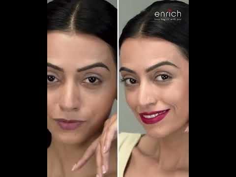Bhakti Punjani Digital add for enrich salon 