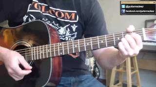 Paul Simon - Me And Julio Down By The Schoolyard - Guitar Tutorial