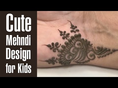 あなたの子供が大好きなかわいいメーンディデザイン (Cute Mehndi Designs That Your Kids Will Love)