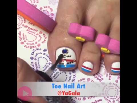 Olip beauty   Amazing toe nails art  O Y Credit  @Yagala