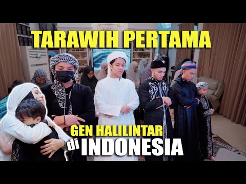 THE FIRST TARAWEH OF THE HALILINTAR GEN IN INDONESIA