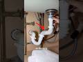 P-Trap Fix #plumberjohn #diyer #diyplumbing #ptrap