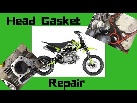 Pit Bike Head Gasket Repair
