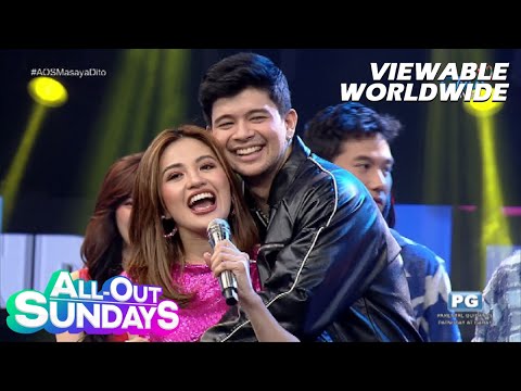 All-Out Sundays: Rayver Cruz, pinikon si Julie Anne San Jose! (Biyaheng AyOS Barkada)