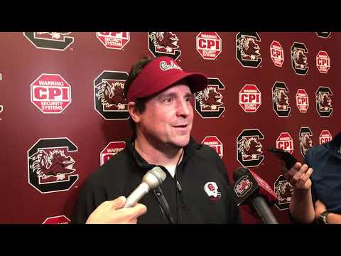 Will Muschamp, South Carolina Gamecocks spring practice
