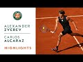 Alexander Zverev vs Carlos Alcaraz - Highlights Quarterfinals I Roland-Garros 2022
