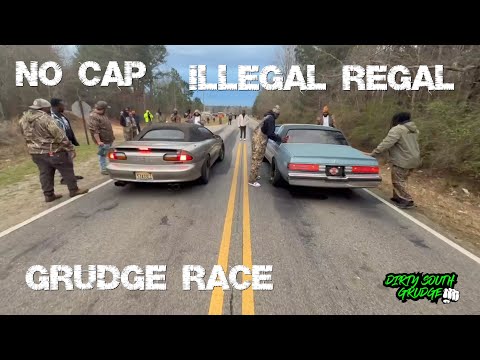 NO CAP VS ILLEGAL REGAL GRUDGE RACE IN THE STREET