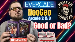 Evercade: NeoGeo Arcade 2 & 3 Thoughts #gaming #videogames #gameplay